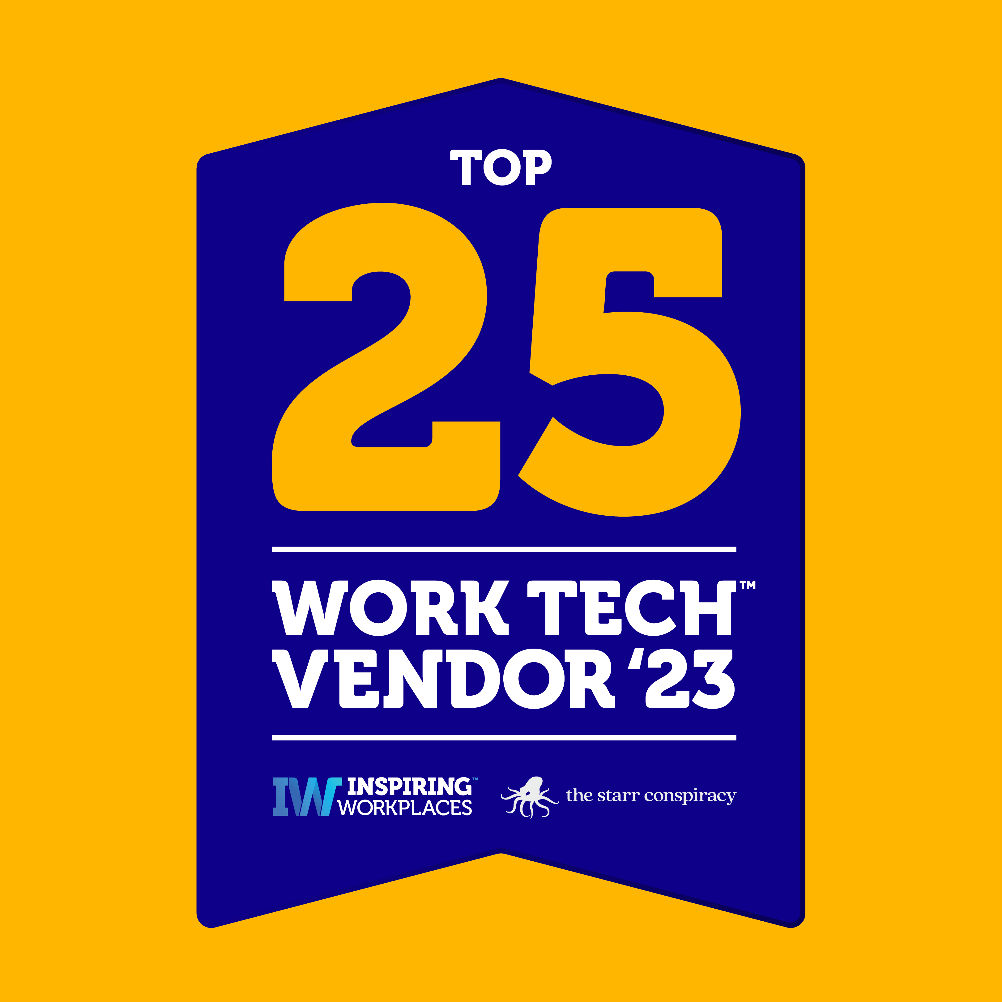Top 25 Work Tech Vendor for 2023